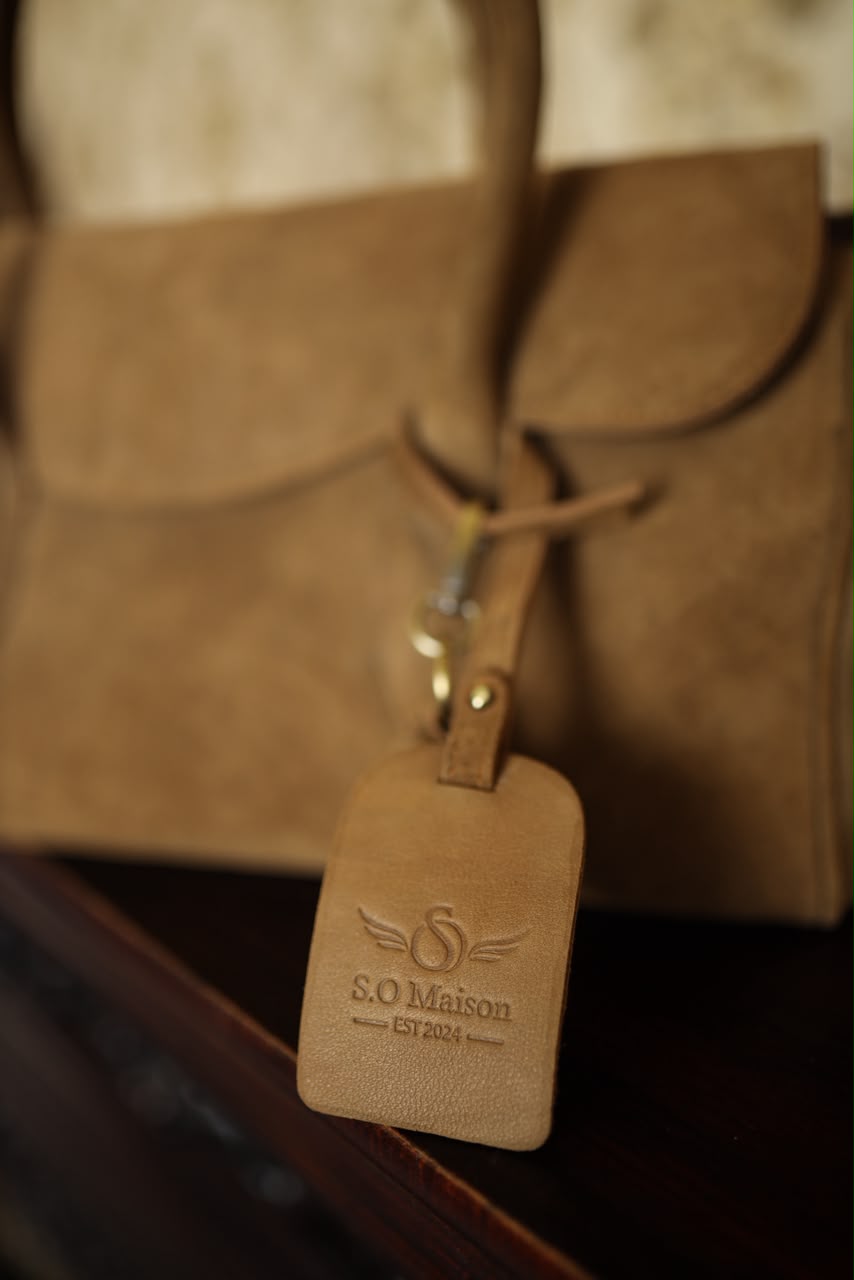 Suede Cafe Boat Bag