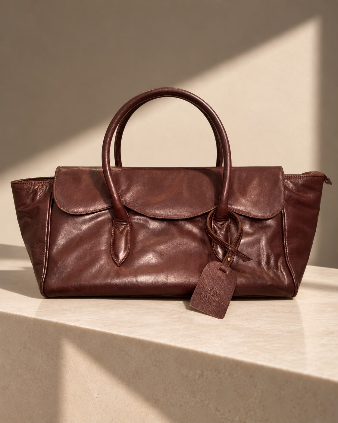 Mahogany Boat Bag