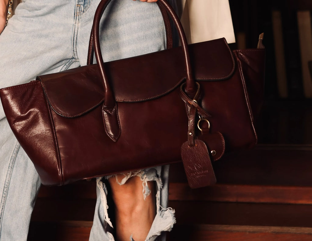 Mahogany Boat Bag