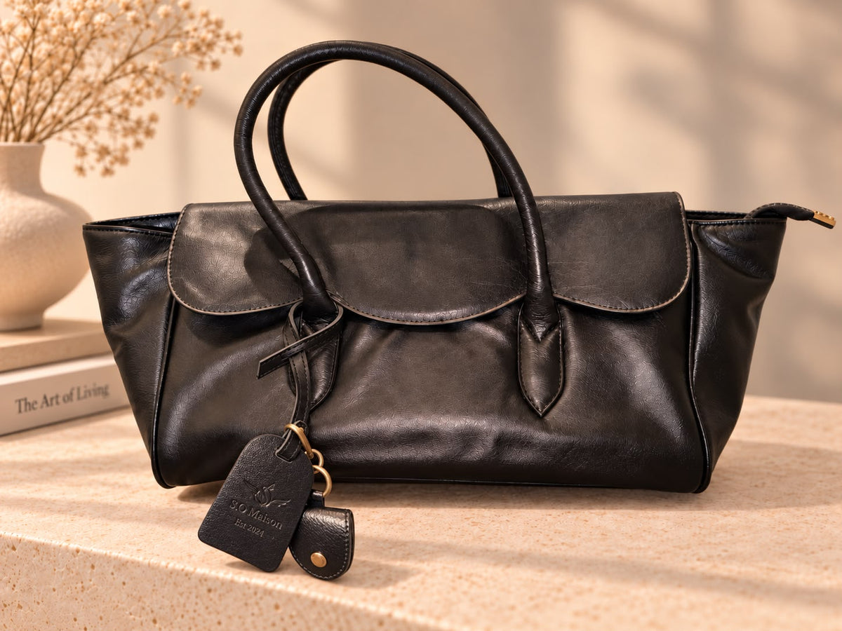 Black Boat Bag