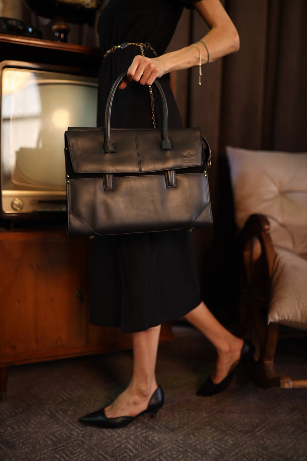 Black Vittoria Bag