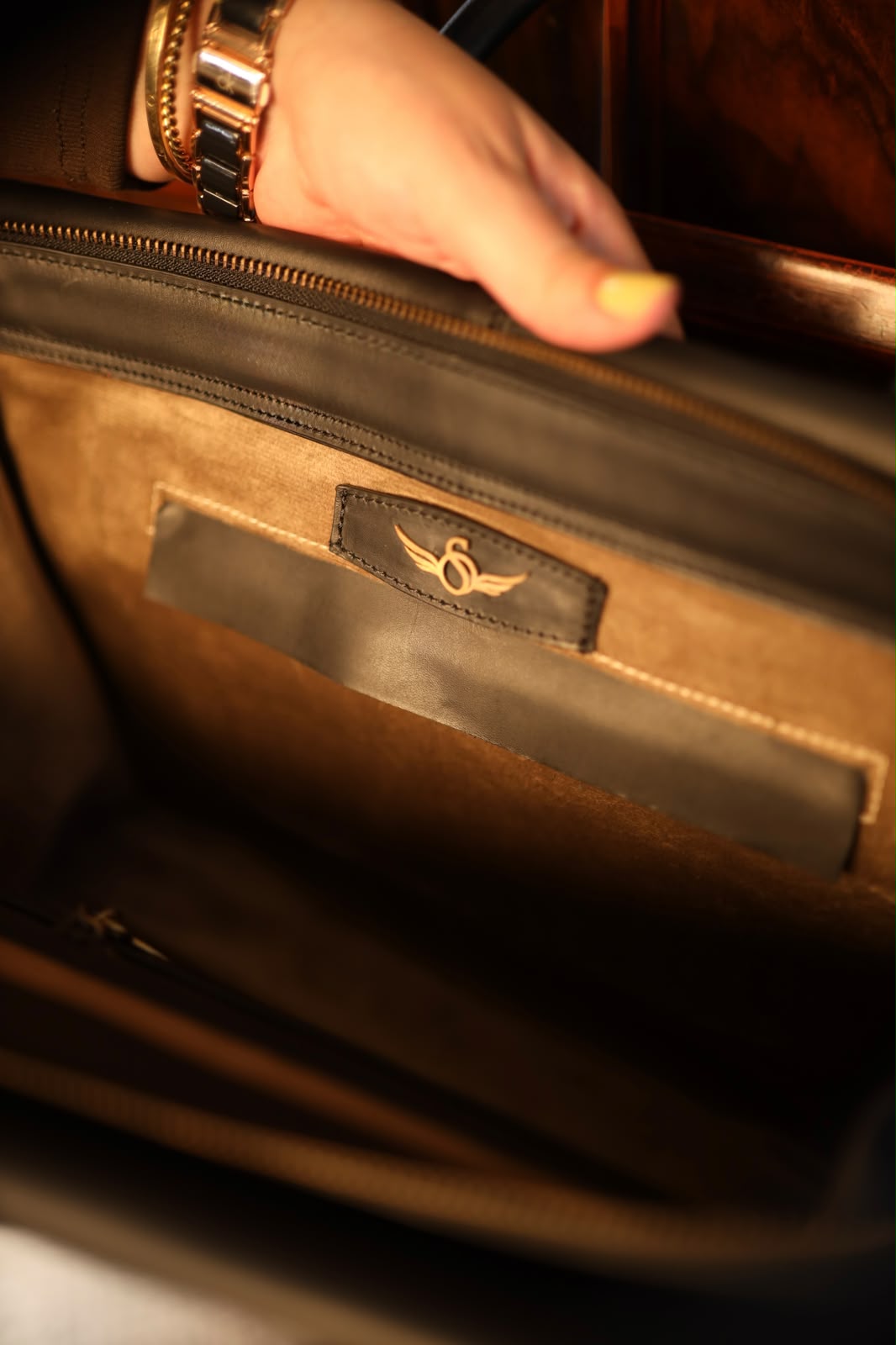 Black Vittoria Bag