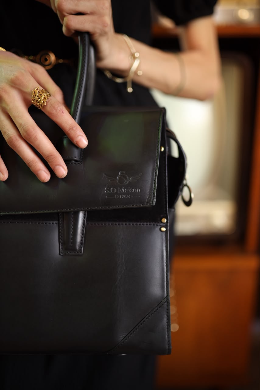 Black Vittoria Bag
